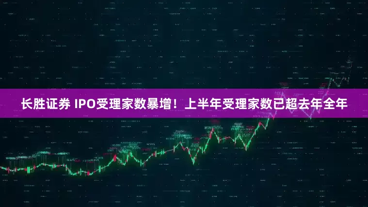 长胜证券 IPO受理家数暴增！上半年受理家数已超去年全年